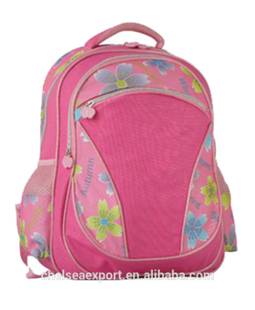 Pink primary student school bag 2014