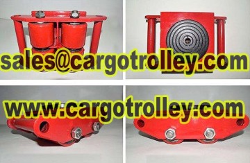 Load moving skates export worldwide