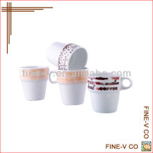 stackable ceramic coffee cup mug, microwave safe, diswasher safe