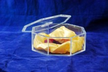 acrylic round packing box