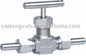 Male thread needle valve,gauge valve,instrument root valve
