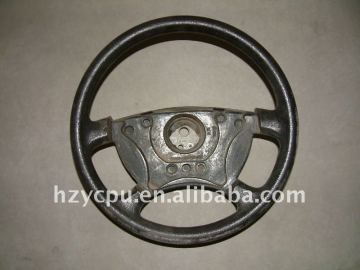 black universal polyurethane steering wheel