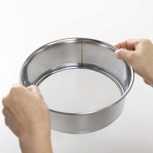 Stainless Steel Garden Potting Mix Sieve - Soil Sifting Pan
