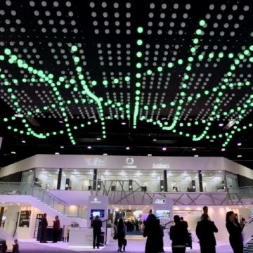 Digitaal kleurrijk 3D Pixel LED-bollicht