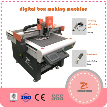 Máquina cortadora de cuchillos CNC para caja de embalaje