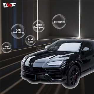 Autograbado PPF negro brillante