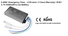LED Li-ion Battery Emergency Power Supply