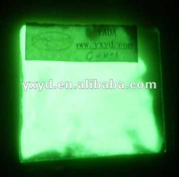 super glow yellow-green powder pigment/high glow yellow-green powder/luminous powder