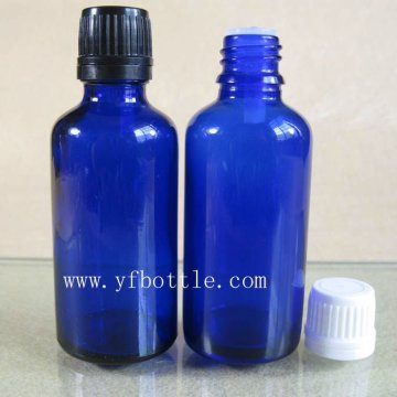 50ml blue glass essential oil bottles