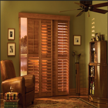 Aluminum Doors with Inner Blinds