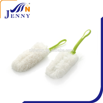 White microfiber house cleaning duster, floor cleaning duster