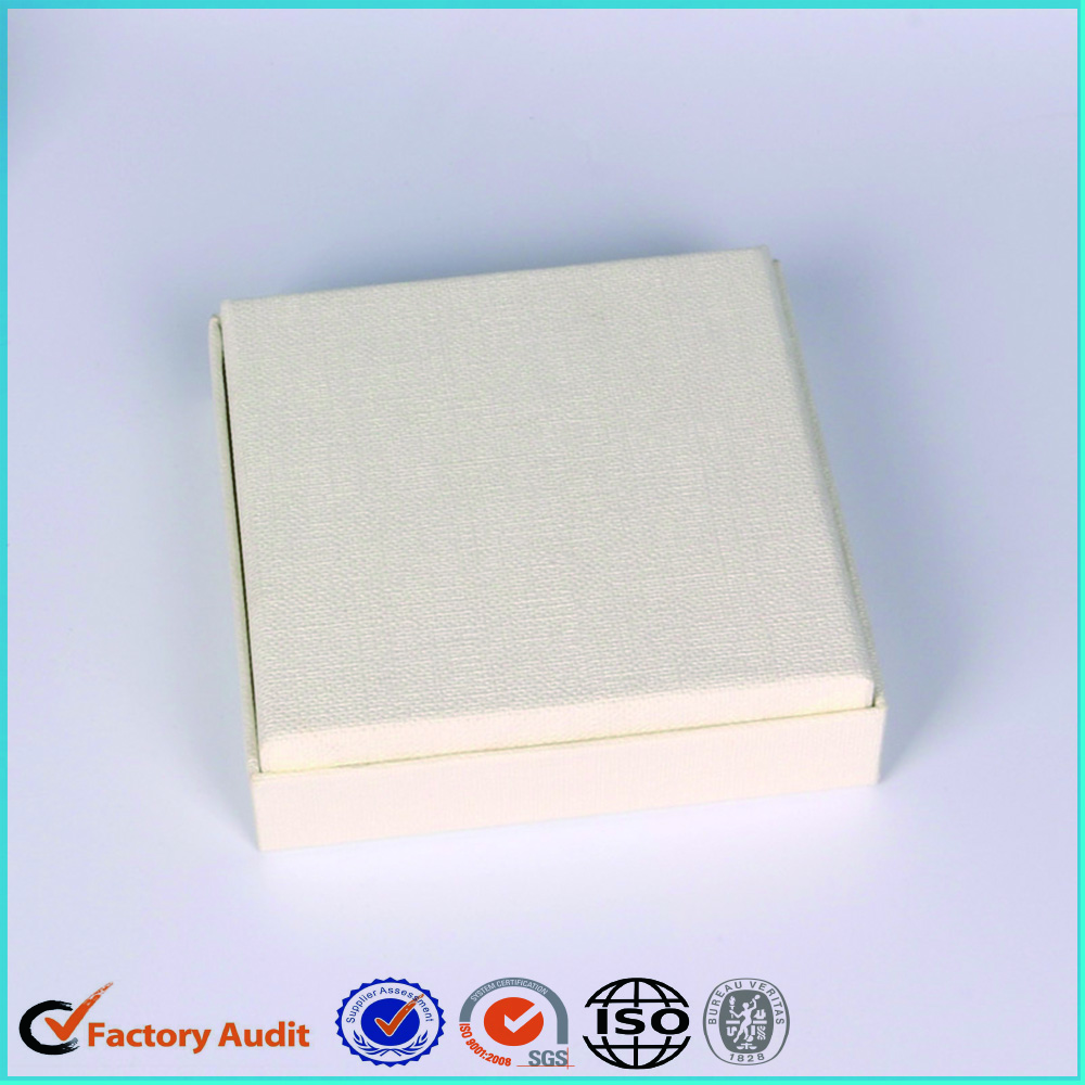 Custom White Jewellery Paper Box Packaging