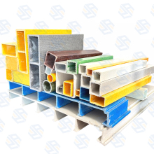 Corrosion Resistant FRP GRP Pultruded Square Tubes
