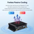 Fanless Mini PC With DDR4 For Industrial