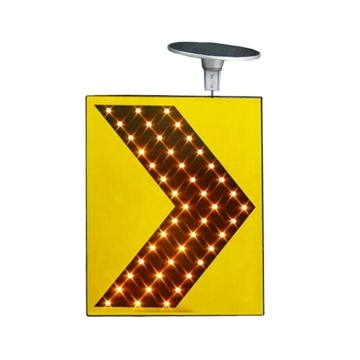 High Brightness Solar LED Traffic Arrow Emergency Sign