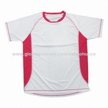 Coolmax 100% polyester T shirt