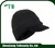 black visor beanie hat