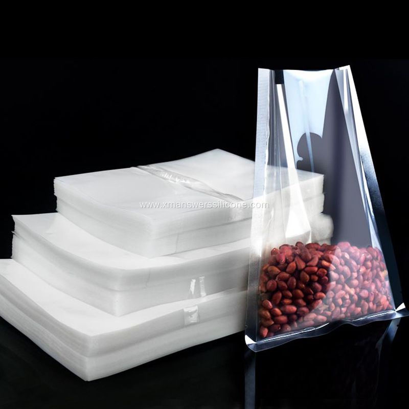 Food grade reusable silicone lunch storage bag