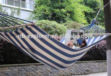 cotton hammock with wood