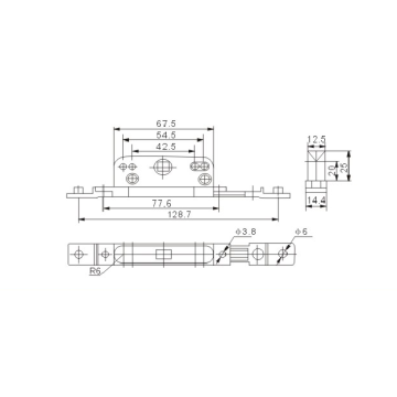 Lock box non reversing