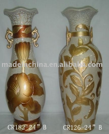 marbled porcelain vase