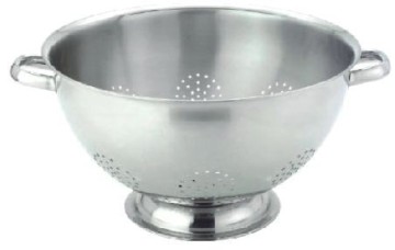 stainless steel rice Colander vegetable colander bowl