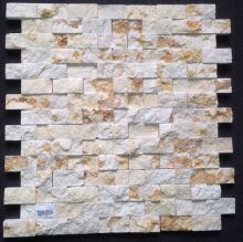 stone tile China wholesale exterior stone mosaic tile