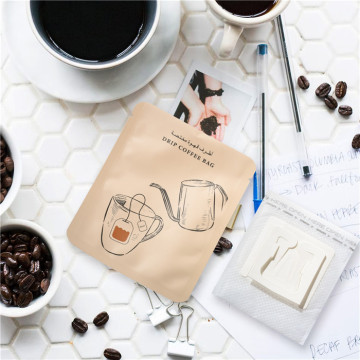 Bolsas de café como bolsas de té