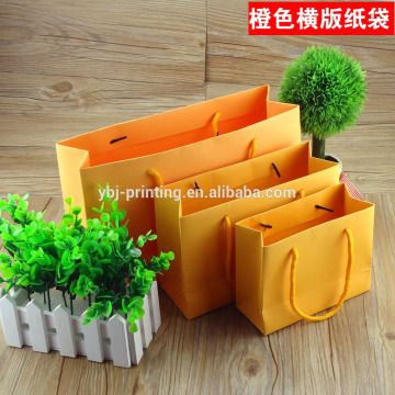 yellow paper bags