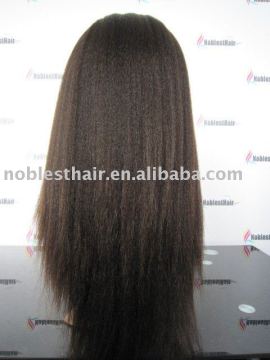 Human hair lace front wigs from China