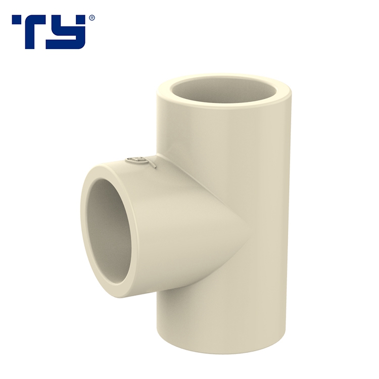 TY brand Factory High Pressure CPVC Equal Tee Pipe Fittings