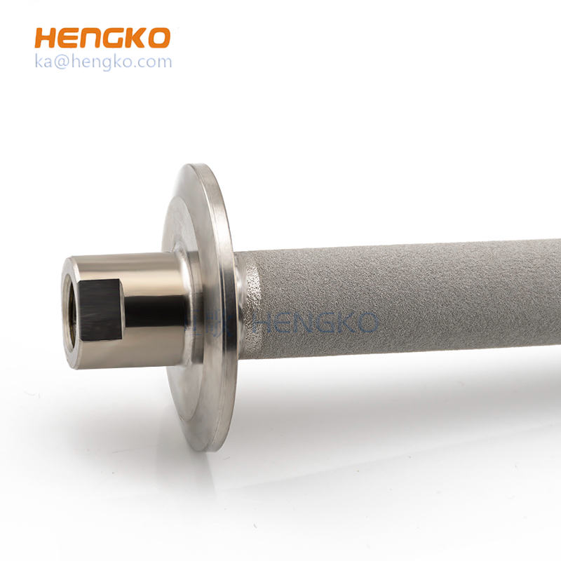 HENGKO Sintered Stainless steel 316 Tri Clamp Carbonation & Wort Aeration Stones for Brite Beer Tanks