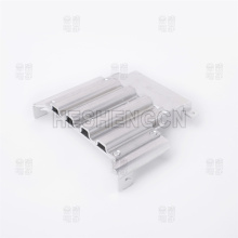 Offset Fin Radiating Heat Sink for Directed Flow