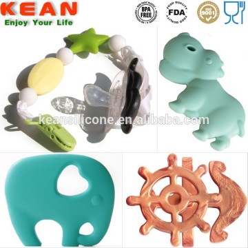 High End Baby Silicone Teether Happy Kids Teether Toy