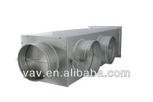 Multi-Outlet Attenuator for VAV (Variable Air Volume) Terminal Unit Box