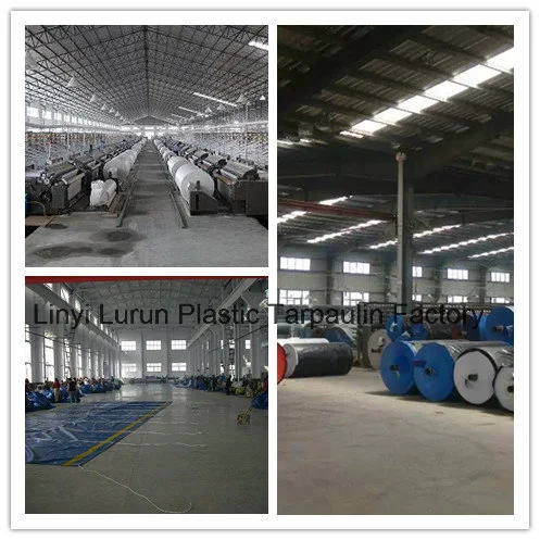 Best Quality Full 4m Without Welded Blue Tarpaulin Shelter