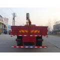 Dongfeng Teshang 6X2 Truck Dengan Loading Crane