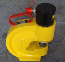 Hydraulic hole punch machine