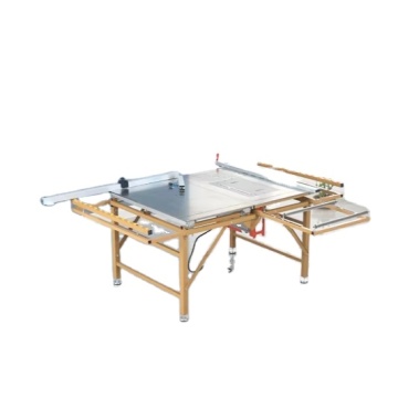 Dust-Free Multipurpose Folding Push Table Saw for Woodworking