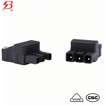Pluggable connector with good shock resistance