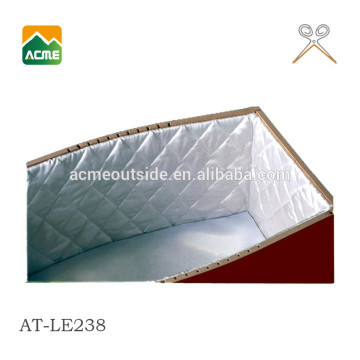 AT-LE238 luxury coffin linings supplier