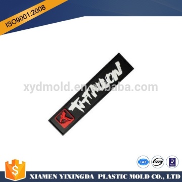 Factory supplied 3d rubber patch