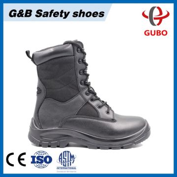 PU outsole waterproof army high ankle boots OEM