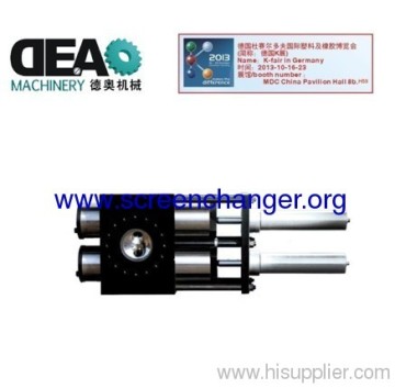 Twin Pistons Hydraulic Screen Changer?