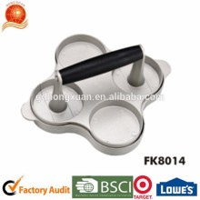 FDA & LFGB Approved Hamburger Press,Silicone Hamburger Press BPA Free,Manual Hamburg Patty Press