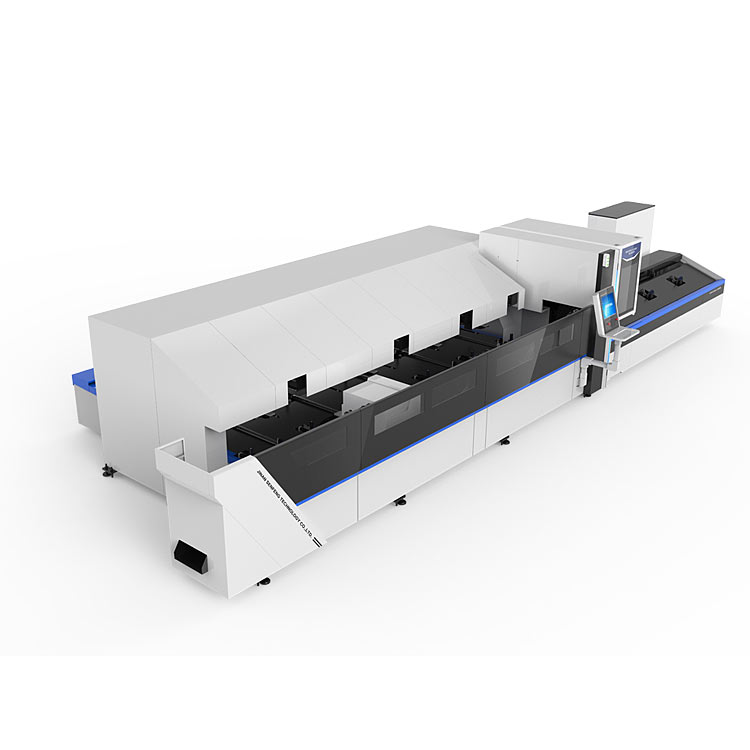 Jinan factory directly supply High speed  Senfeng brand automatic fiberpipe laser cutter SF6020T