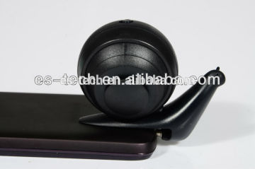 Audio snail speaker, 3.5mm Jack speaker for cell phone,cell phone loud speaker