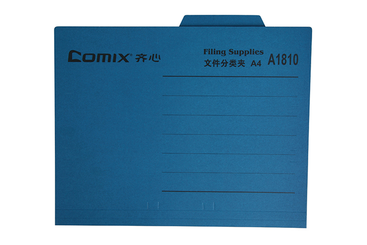 Comix,  5 colors, A4 size, Paper Suspension File