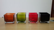 Color cube vase,cube vases,tabletop decor,florist vase