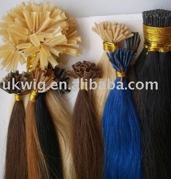 polychromatic fusion human hair extension